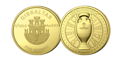 Official UEFA EURO 2024 'Trophy' 1/10oz Gold Coin  