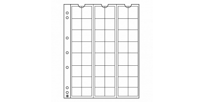 Plastfickor 17mm NH48 5-pack 