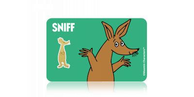 Sniff guldmynt - Mumin